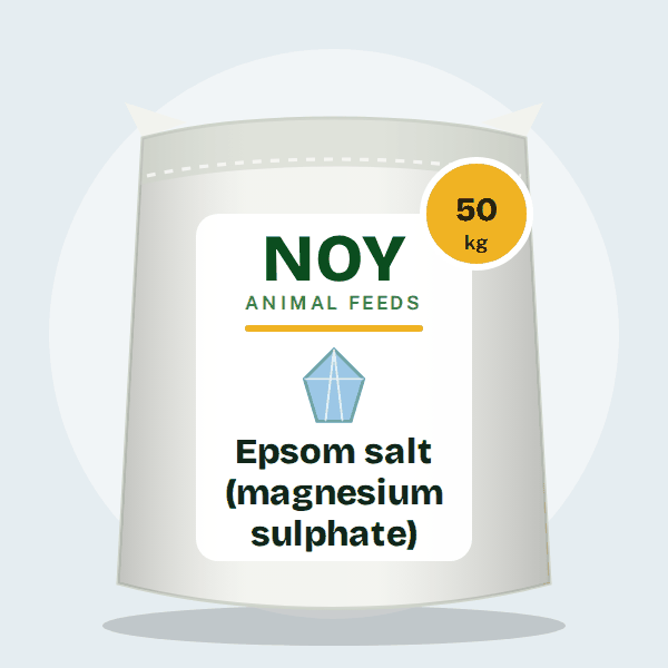 Epsom salt (magnesium sulphate) by Noy Animal Feeds