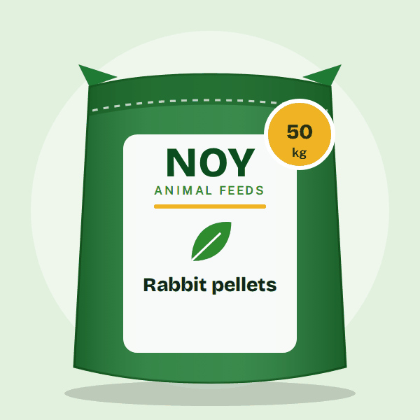 Rabbit pellets by Noy Animal Feeds